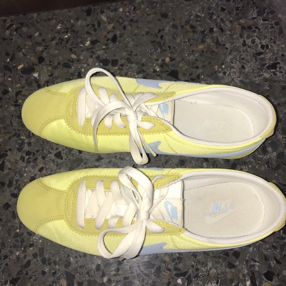 Nike Cortez, green & periwinkle - Picture 2 of 4